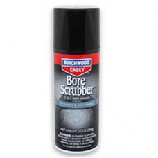 Birchwood Casey Bore Scubber 2-in-1 Bore Cleaner Aerosol Can 10oz Class 2.1 UN1950, Aerosols,?Flammable