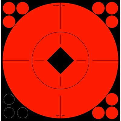 Birchwood Casey Target Spots 8x8" Orange Target