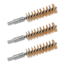 BoreTech 40-41cal-10mm Bronze Pistol Brush 3 Pack