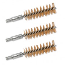 BoreTech 44-45cal Bronze Pistol Brush 3 Pack