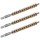 BoreTech 243cal-6mm Bronze Bore Brush 3 Pack