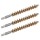 BoreTech 270-7mm Bronze Bore Brush 3 Pack