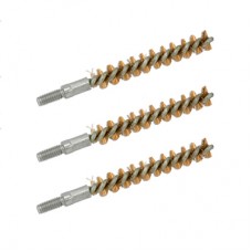 BoreTech 17cal (1-1/2" Length) Bronze Bore Brush 3 Pack