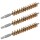 BoreTech 338cal Bronze Bore Brush 3 Pack