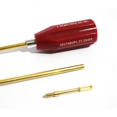 Dewey 22cal & up 6.5" Brass Pistol Rod Dewey 22cal & up 6.5" Brass Pistol Rod