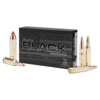 Hornady 223 Rem 75gr BTHP Match Black Ammunition Box of 20