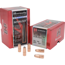 Hornady 32cal .321 dia 170gr FP Projectiles Box of 100