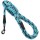 Mendota Snap Lead - Black Ice Turquoise 3/8" x 15' - Black Metallic Hardware