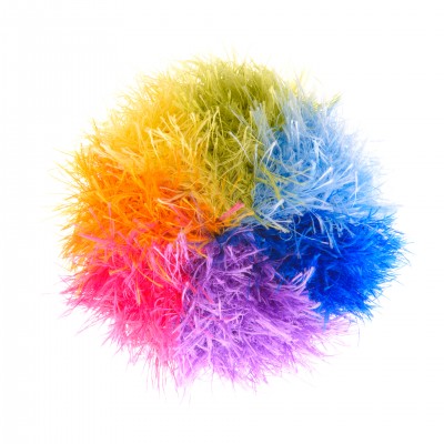 Mendota OoMaLoo Pet Toy - Ball Medium Rainbow