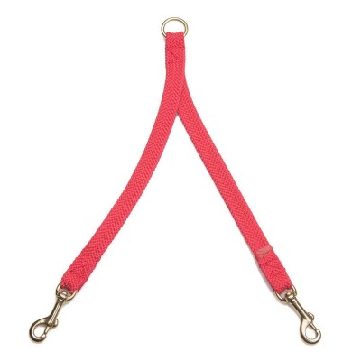 Mendota Double Coupler 1" x 28" - Red Solid Brass