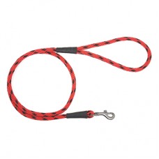 Mendota Snap Lead - Black Ice Red 1/2" x 4' - Black Metallic Hardware