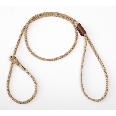 Mendota Show Loop Lead - Tan 1/8" x 4'