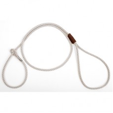 Mendota Show Loop Lead - Silver 1/8" x 4'