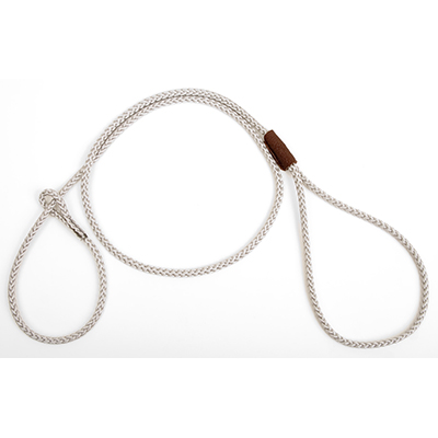 Mendota Show Loop Lead - Silver 1/8" x 4'