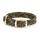 Mendota Double-Braid Junior Collar - Camo 9/16" up to 12" Solid Brass