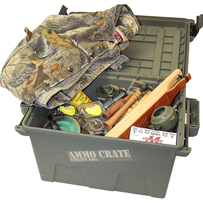MTM Ammo Crate 17.2"x10.7"x9.2" - Army Green