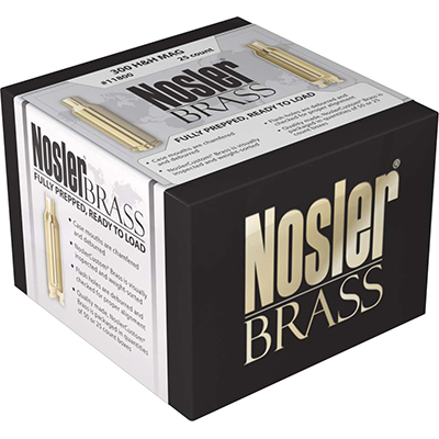 Nosler 7mm Shooting Times West Brass Cases Box of 25