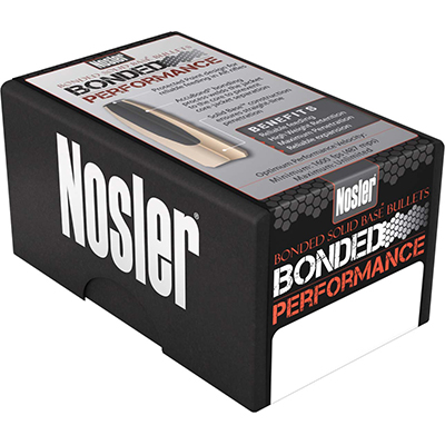Nosler 6.8mm 90gr Protected Point Bonded Solid Base Projectiles Box of 100