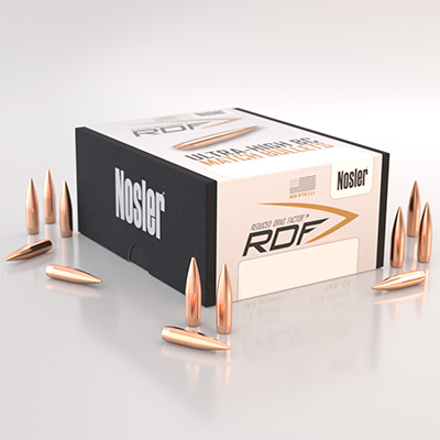Nosler 6.5mm 130gr HPBT RDF Projectiles Box of 100