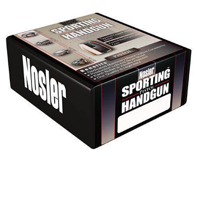 Nosler 9mm 124gr JHP Sporting Handgun Bulk Pack Projectiles Box of 250