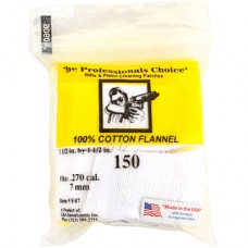 Professional Choice 270-7mm 1 1/2' x 1 1/2" Cotton Flannel x 150