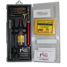 Pro-Shot 22-45cal Black Coated Rod Universal Pistol Cleaning Kit