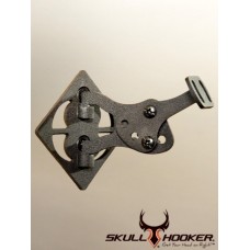 Skull Hooker Bone Bracket for Small or Medium Game in Black