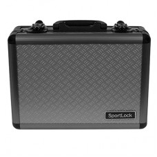 Birchwood Casey Alumalock Grey Double Handgun Case