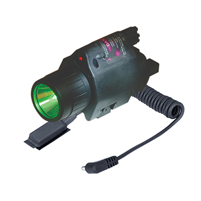 Sun Optics 250 Lumen Red Laser and Pressure Cord [Green Lamp]