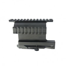 Sun Optics AK-47 Picatinny Side Mount with Accessory Rail [no gunsmithing]   -RESTRICTED SALE-