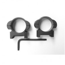 Sun Optics 1" Fits 3/8" - 11mm Dovetail.  Medium Steel Rings