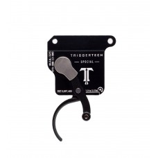 Trigger Tech Remington 700 Clone Bottom Safety Special - Black Body, Curved Trigger and Safety. No Bolt Release