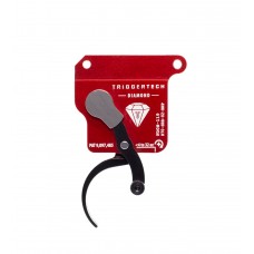 Trigger Tech Remington 700 Clone Bottom Safety Diamond - Red Body with Black Safety and Pro Trigger. No Bolt Release
