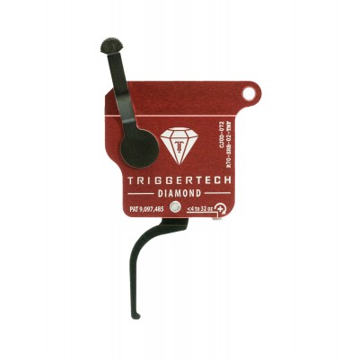 Trigger Tech Remington 700 Clone Diamond - Right Hand, Red Body with  Black Safety and Flat Trigger. No Bolt Release