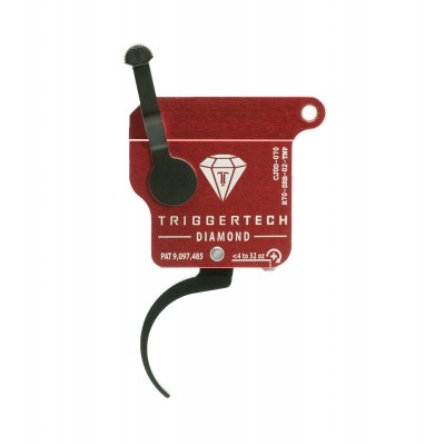 Trigger Tech Remington 700 Clone Diamond - Right Hand, Red Body with  Black Safety and Pro Trigger. No Bolt Release