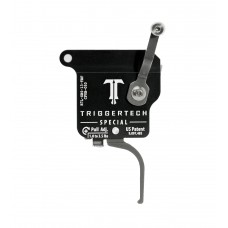 Trigger Tech Remington 700 Special - Left Hand, Black Body with Stainless Flat Trigger, Safety and Bolt Release
