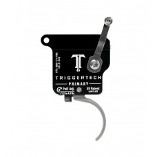 Trigger Tech Remington 700 Primary - Left Hand, Black Body with Stainless Curved Trigger, Safety and Bolt Release