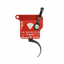 Trigger Tech Remington 700 Clone Diamond - Left Hand, Red Body with  Black Safety and Pro Trigger. No Bolt Release