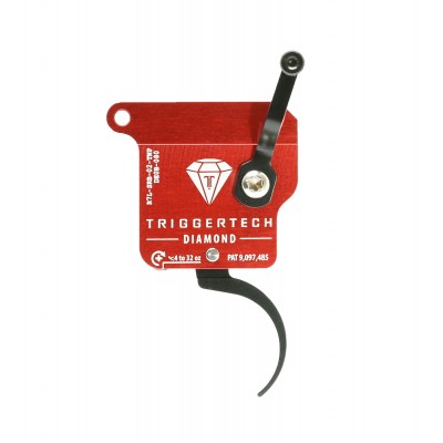 Trigger Tech Remington 700 Clone Diamond - Left Hand, Red Body with  Black Safety and Pro Trigger. No Bolt Release