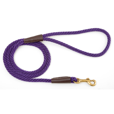 Mendota Snap Lead - Purple 3/8" x 4' Solid Brass