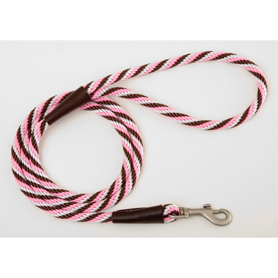 Mendota Snap Lead - Pink Chocolate 3/8" x 4' - Brushed Nickel