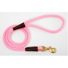 Mendota Snap Lead - Hot Pink  1/2" x 6' Solid Brass