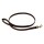 Mendota Leather Lead - Flat Snap Lead 4' Chestnut Solid Brass