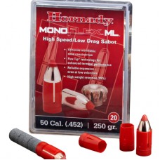 Hornady 50cal Sabot Low Drag .452 dia 300gr SST Projectiles Box of 20