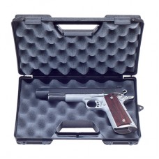 MTM Single Handgun Case - fits automatics and revolvers with 6" Barrels - Black