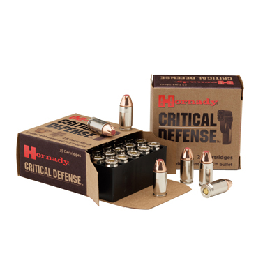 Hornady 38 Special+P 110gr FTX Critical Defense Ammunition Box of 25