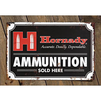 Hornady Ammo Sign
