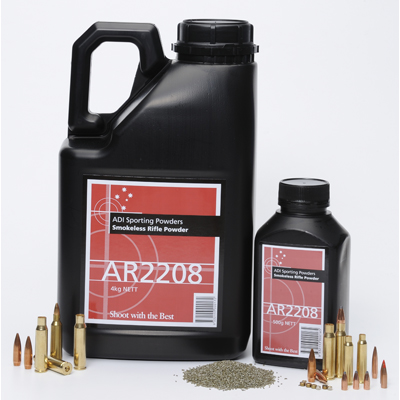 ADI AR2208 1kg Gun Powder 1.4C, UN0509 Storage, 1.3C, UN0161 Transport