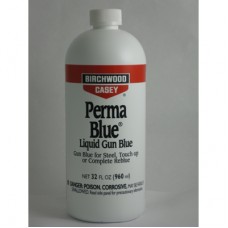 Birchwood Casey Perma Blue Liquid Gun Blue 32oz Class 8 UN3264, Corrosive Liquid
