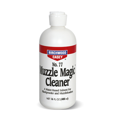 Birchwood Casey Muzzle Magic No 77 Black Powder Solvent 16oz Non-DG